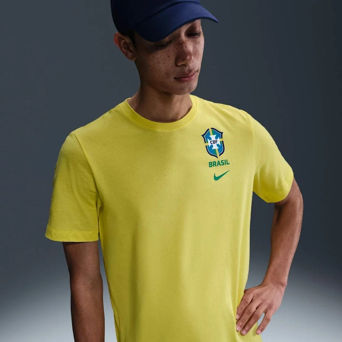 Camiseta Nike Brasil Crest Unissex